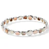 All-Over Stone Bangle Bracelet