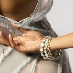 All-Stone Bangle Bracelet