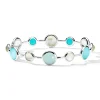 Alternating 12-Stone Bangle