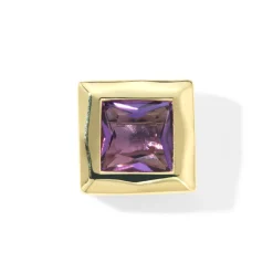 Caramella Single Square Stud Earring