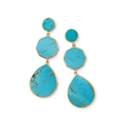 Crazy 8's 3-Stone Drop Earrings