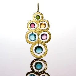 Crinkle Cascade Earrings