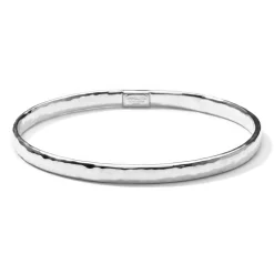 Flat Hammered Bangle