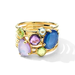 Gelato 6-Stone Cluster Ring