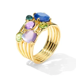 Gelato 6-Stone Cluster Ring