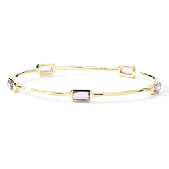 Gelato Wide-Stone Bangle Bracelet