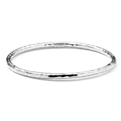 Hammered Bangle Bracelet