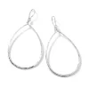 Hammered Teardrop Earrings
