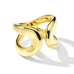 Large Cherish Link Cocktail Ring