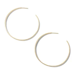 Large Crinkle Hoop Earrings (1.52ctw)