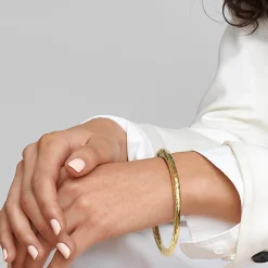 Large Hammered Bangle