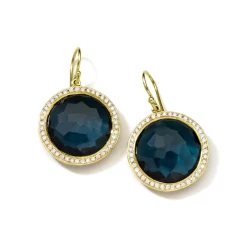 Large Round Studded Earrings