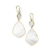 Large Snowman Drop Earrings