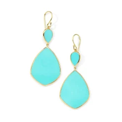 Large Snowman Drop Earrings