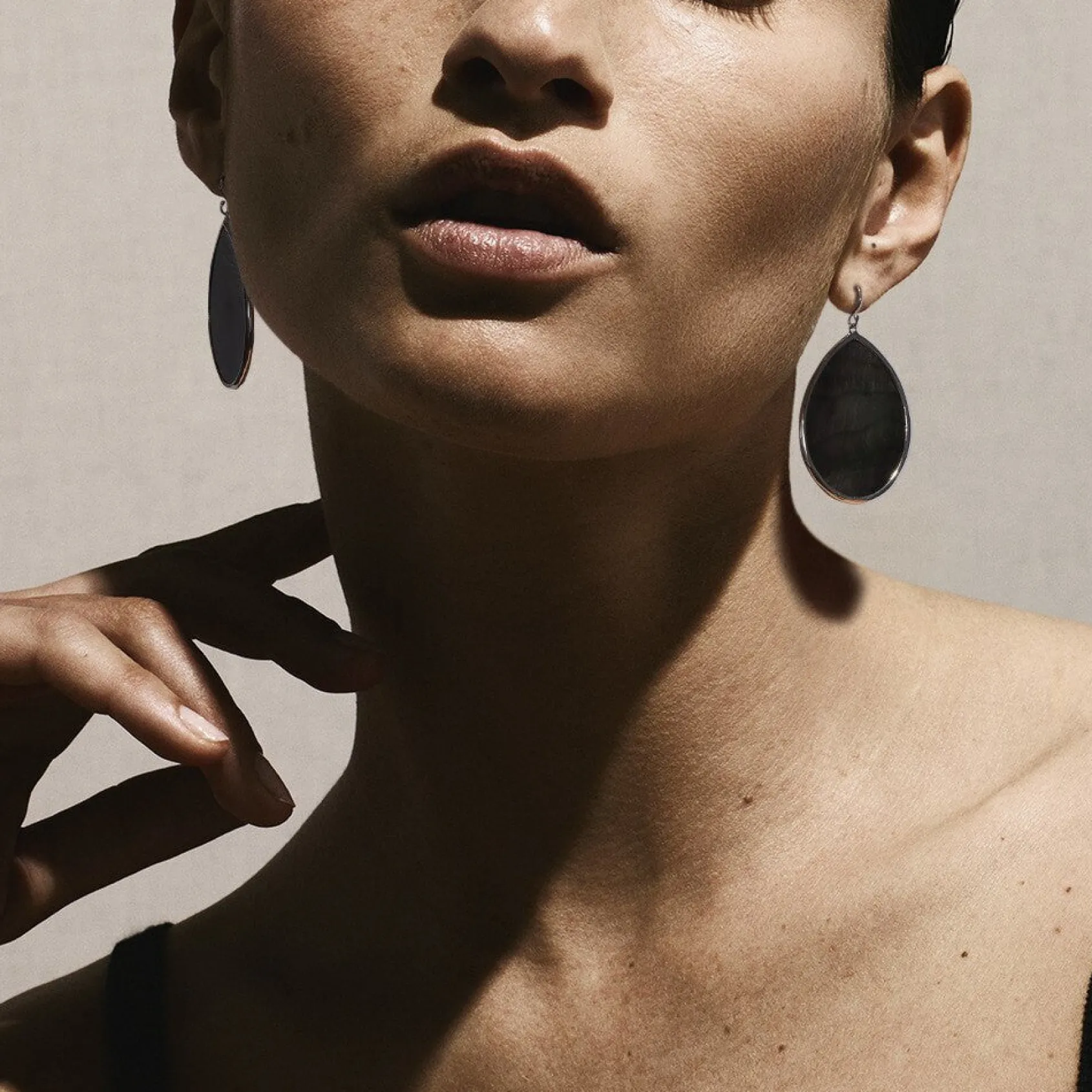 Large Teardrop Earrings