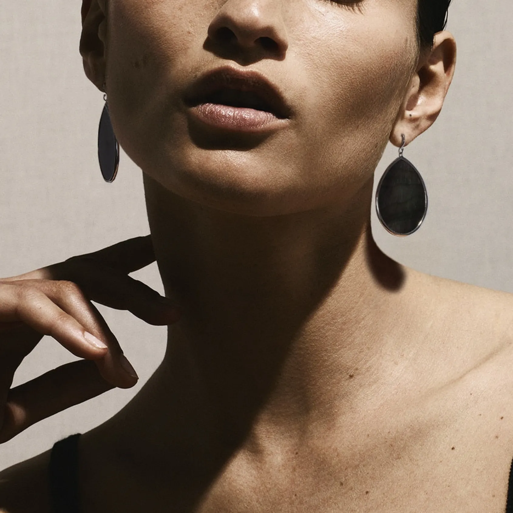 Large Teardrop Earrings
