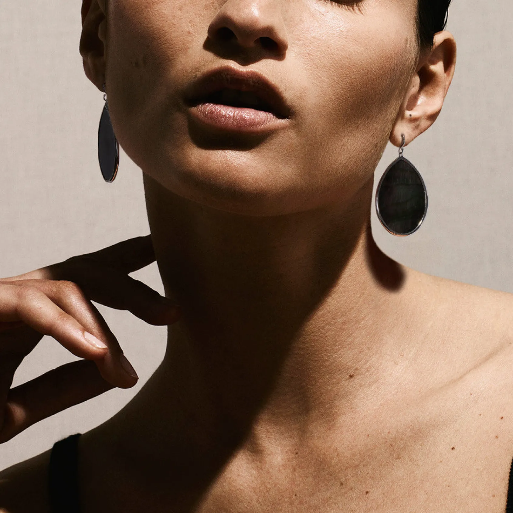 Large Teardrop Earrings