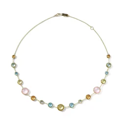 Lollitini Short Multi-Stone Necklace