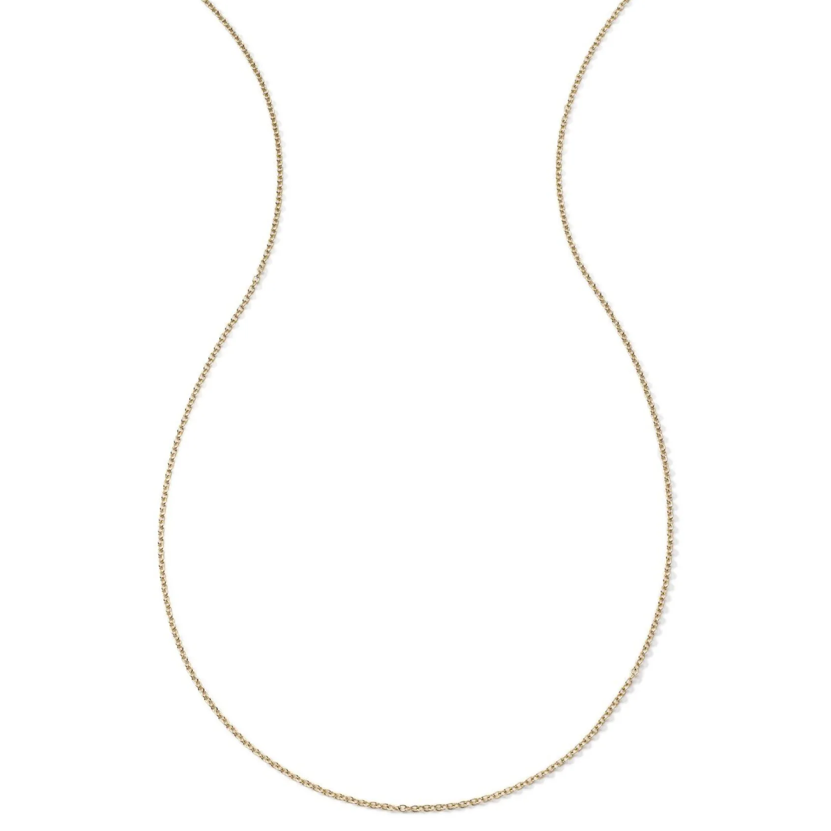 Long Charm Chain Necklace