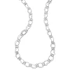 Long Hammered Prosper Chain Necklace