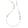 Long Mixed Shape Station Necklace