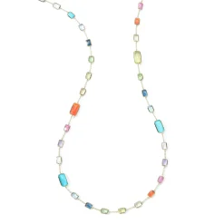 Long Multi-Stone Gelato Necklace 34.5