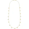 Long Paillette Layering Necklace