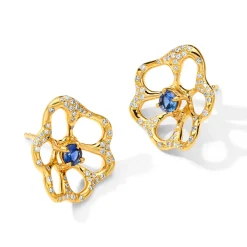 Medium Flora Stud Earrings