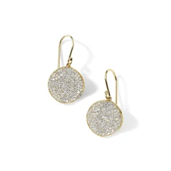 Medium Flower Diamonds Drop Earrings (1.24ctw)