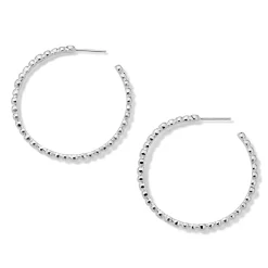 Medium Hoop Earrings (.75ctw)