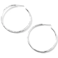 Medium Squiggle Hoop Earrings
