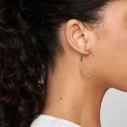 Medium Starlet Hoop Earrings (1.23ctw)