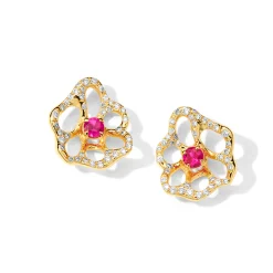 Mini Flora Stud Earrings