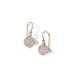 Mini Flower Diamonds Drop Earrings (.51ctw)