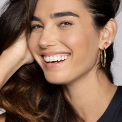 Mini Flower Diamonds Stud Earrings (.21ctw)