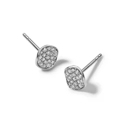 Mini Flower Diamonds Stud Earrings (.21ctw)