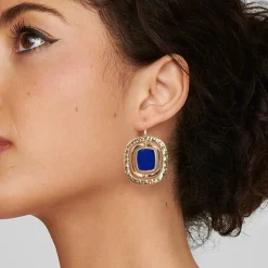 Mélange Square Earrings
