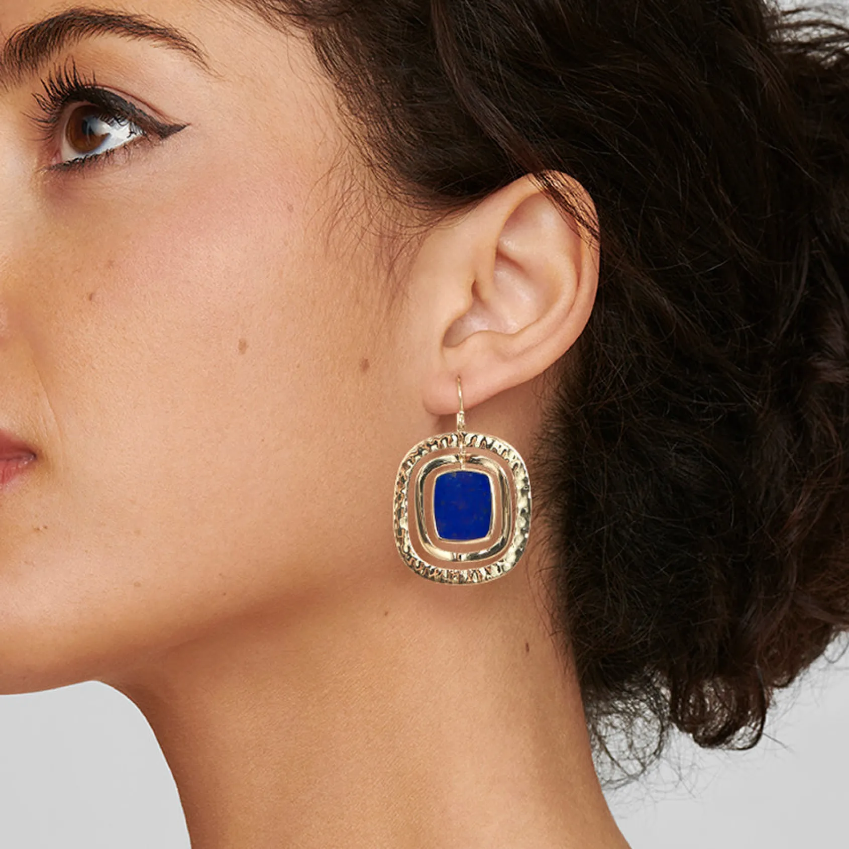 Mélange Square Earrings