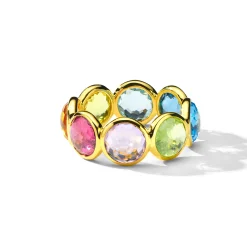 Multi-Stone Eternity Band Ring