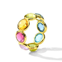 Multi-Stone Eternity Band Ring
