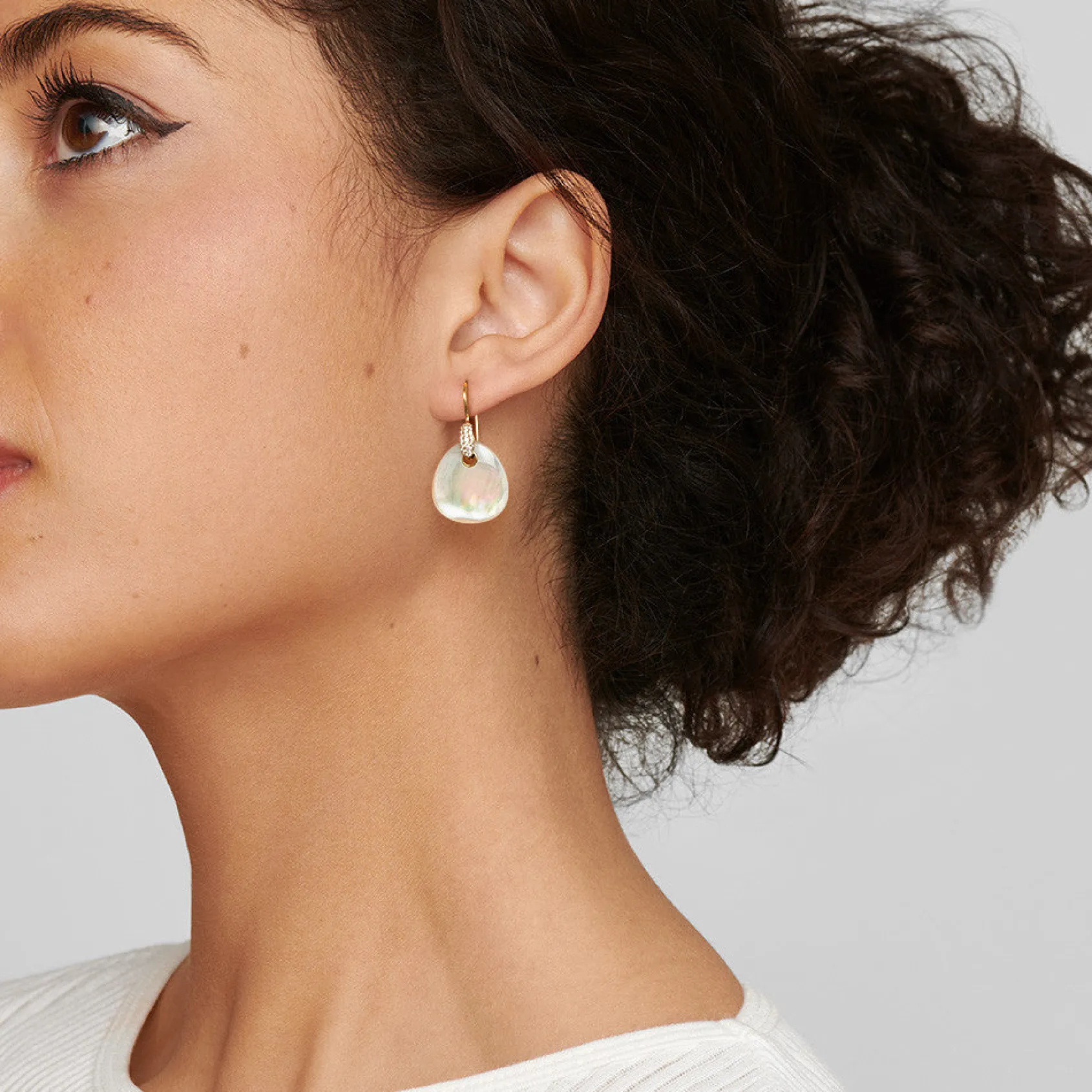 Pebble Drop Earrings