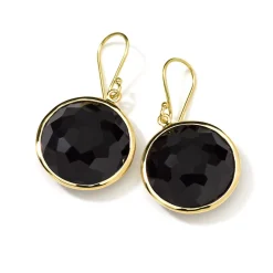 Round Drop Earrings
