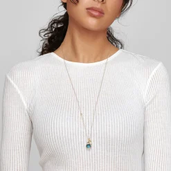 Round Pendant Necklace 30