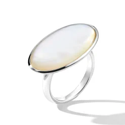 Sculptured Large Oval Ring