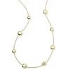 Short Hammered Pinball Chain Necklace