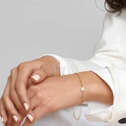 Single Stone Soft Bracelet