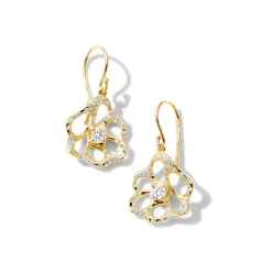 Small Flora Drop Earrings