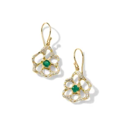 Small Flora Drop Earrings