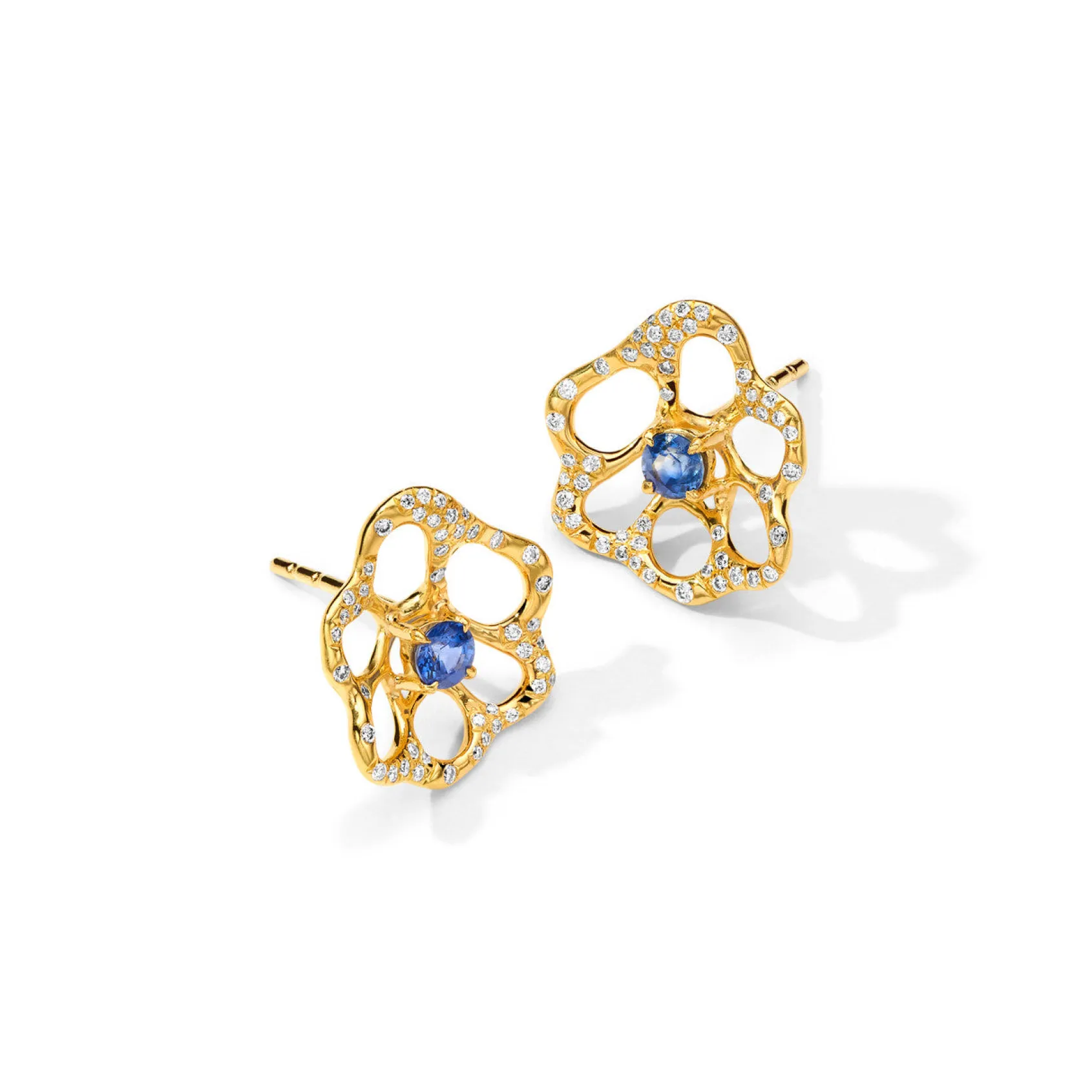 Small Flora Stud Earrings