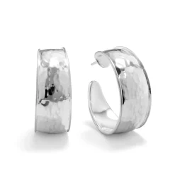 Small Goddess Hoop Earrings
